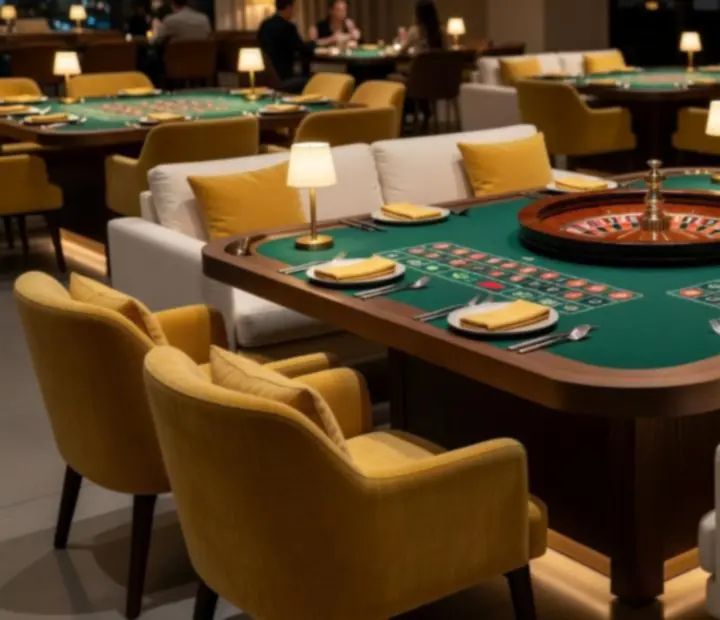Privát roulette asztalfoglalás baráti társaságnak a Localkitchenn urban kaszinó sarkában